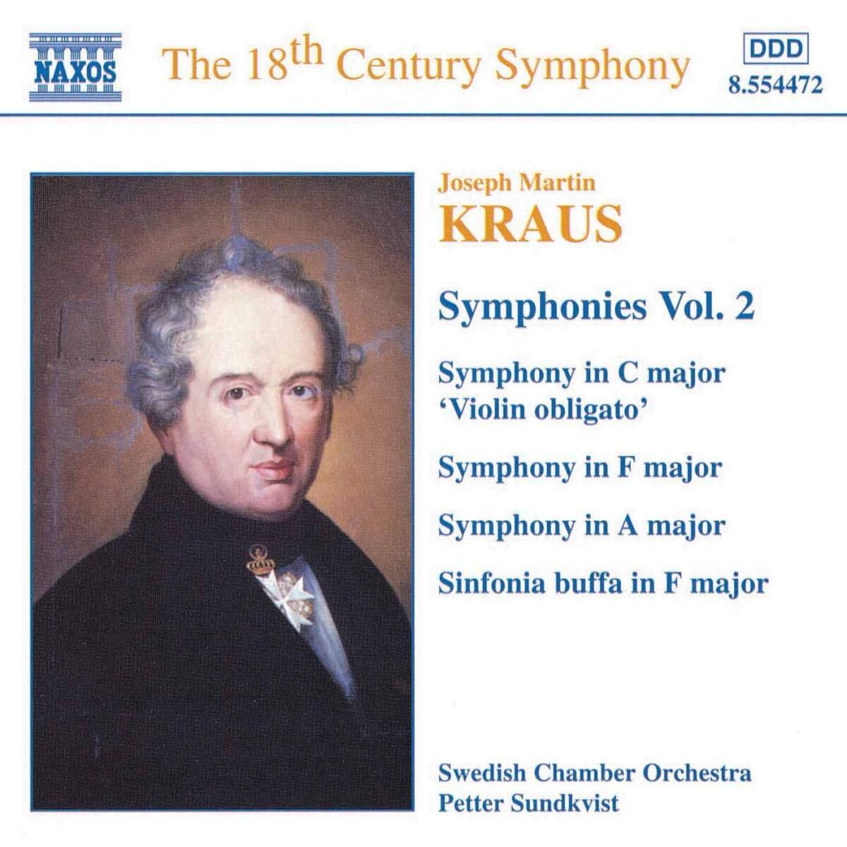 Svensson:Swedish Co Kraus/symphonies - Volume 2 (CD) Album