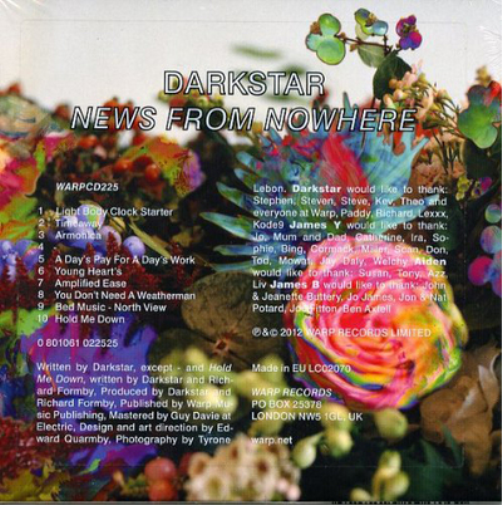 Darkstar News from Nowhere (Vinyl LP) 12" Album