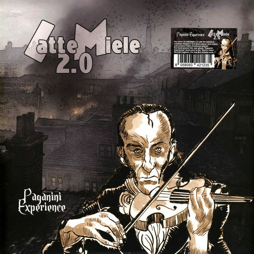 Lattemiele 2.0 Paganini Experience Vinile Lp Nuovo Sigillato