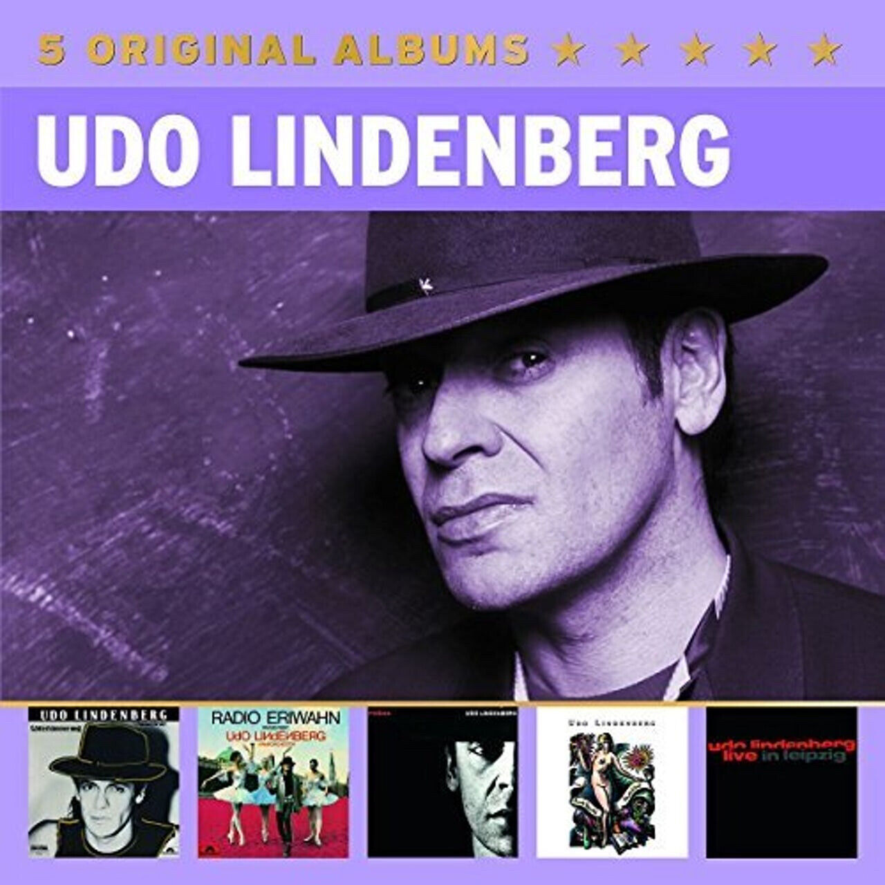 Udo Lindenberg ‎– 5 Original Albums (5 CD, Album)