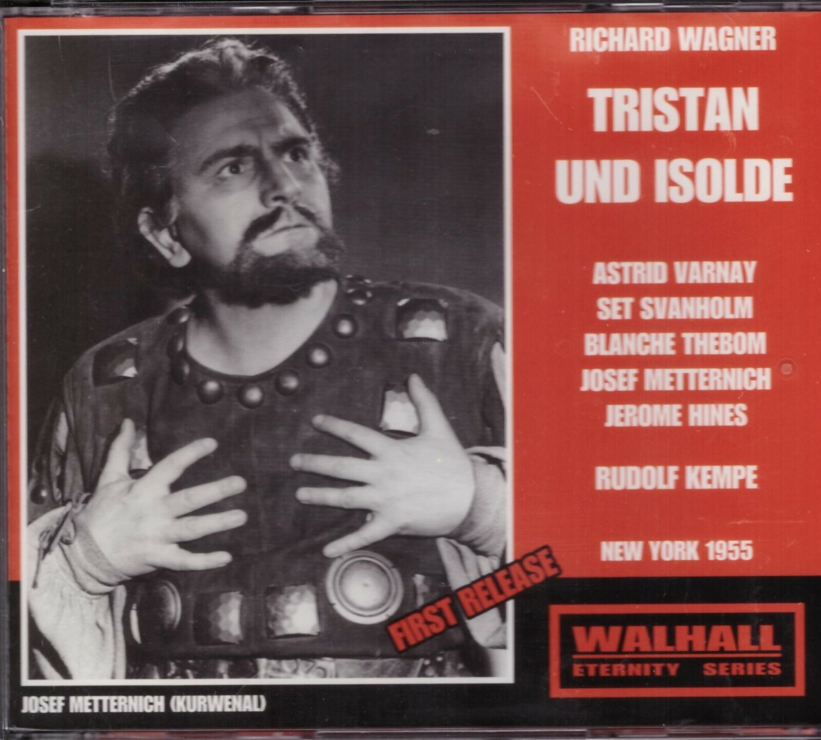 Wagner: Tristan Und Isolde / Rudolf Kempe, Varnay, Svanholm, Thebom, MET1955 CD