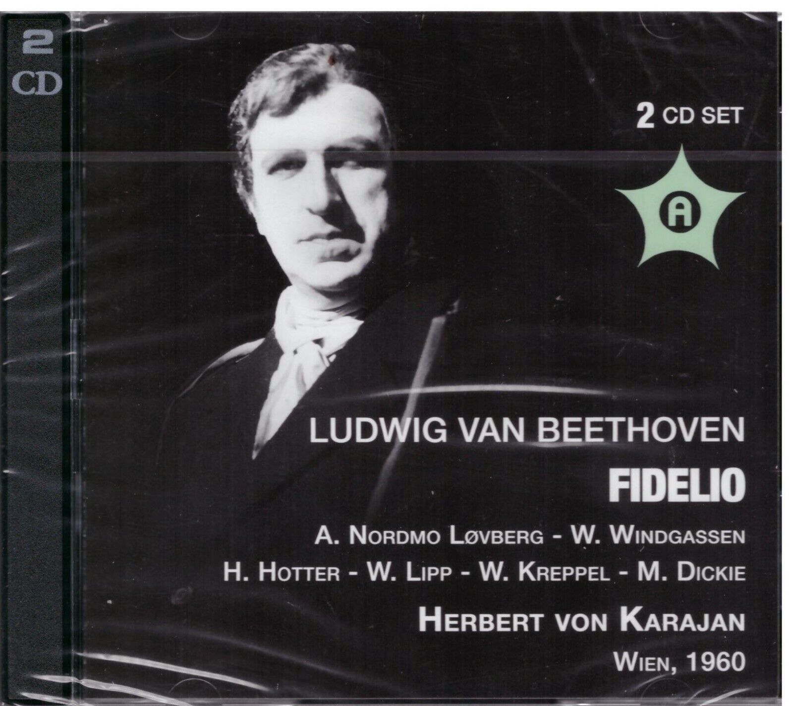 Beethoven: Fidelio / Von Karajan, Lovberg, Windgassen, Lipp, Vienna 1960 - CD