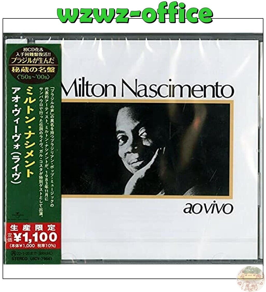 MILTON NASCIMENTO Milton Nascimento - Ao Vivo GIAPPONE CD