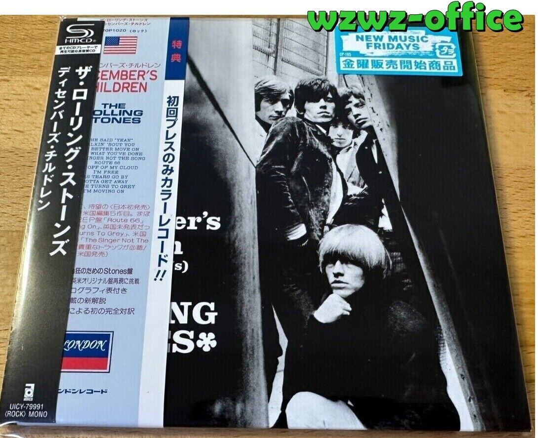 THE ROLLING STONES CHILDREN DI DICEMBRE MONO JAPAN MINI LP SHM CD