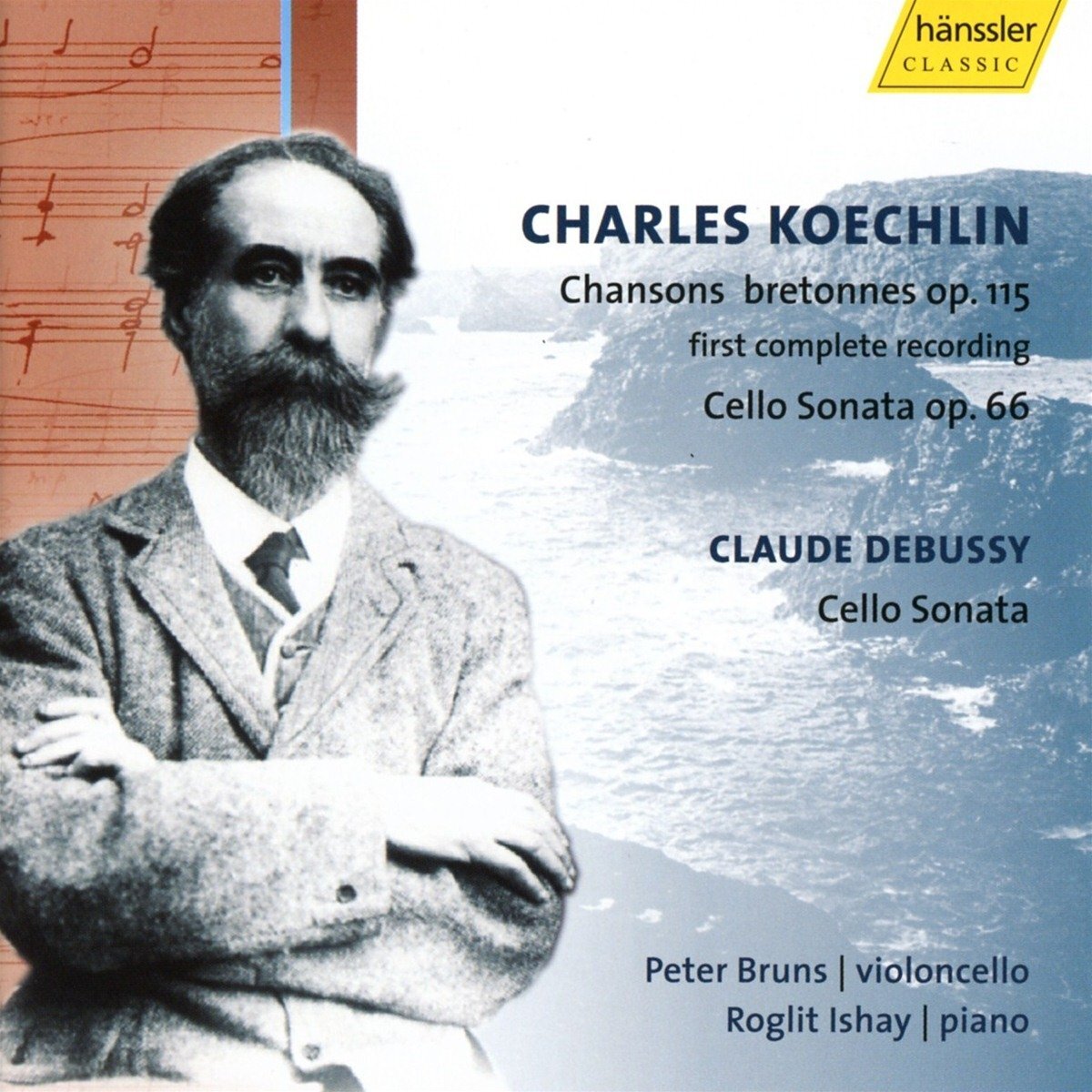 Bruns Ishay, Peter Bruns Chansons Bretonnes/cello Sonatas (Ishay, Bruns) (CD)