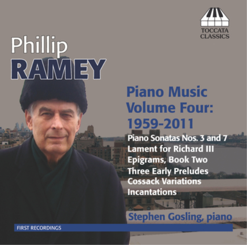 Phillip Ramey Phillip Ramey: Piano Music - Volume 4 (CD) Album