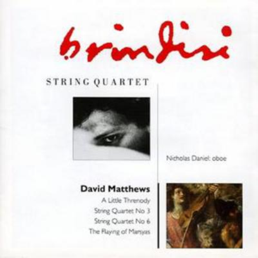 David Matthews Little Threnody, A, String Quartets (Brindisi String Qtt) (CD)
