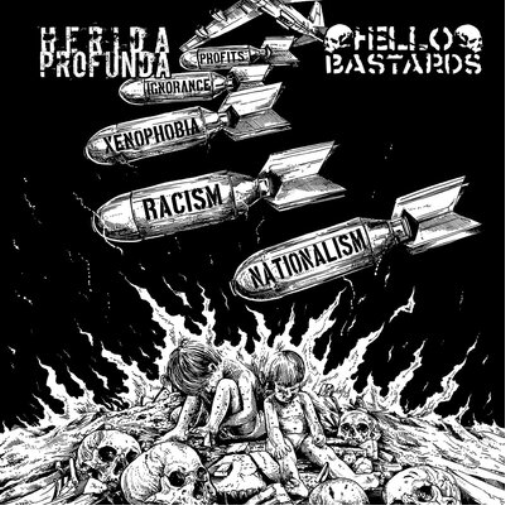 Herida Profunda/Hello Bastards Herida Profunda/Hello Bastards (Vinyl LP)