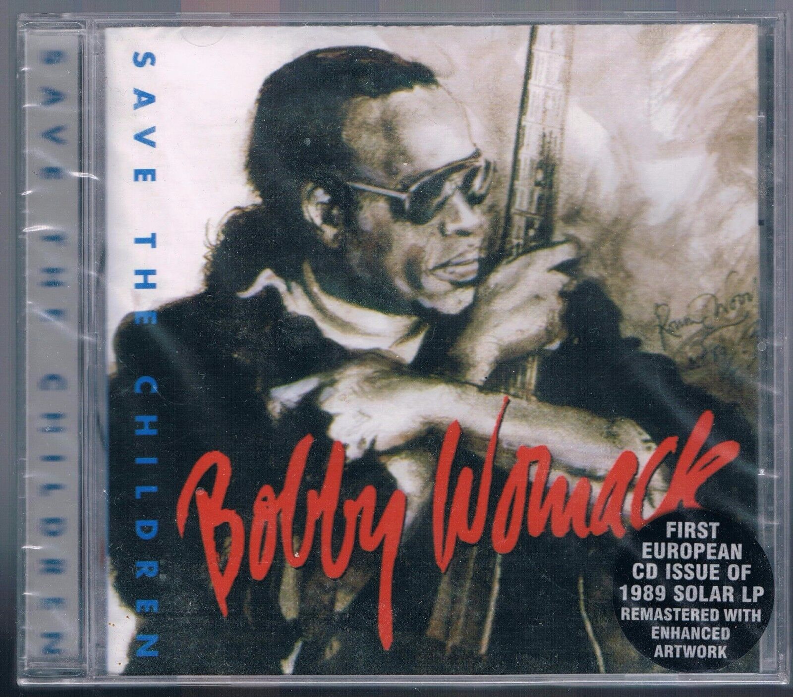 BOBBY WOMACK SAVE THE CHILDREN  CD  F.C. SIGILLATO!!!