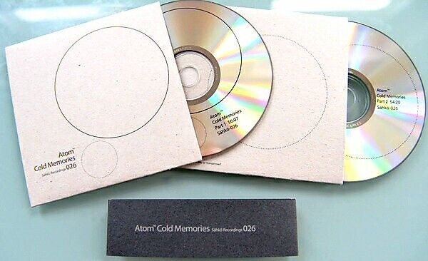 ATOM TM COLD MEMORIES 2CD new & sealed,shipping worldwide📮 (Uwe Schmidt)