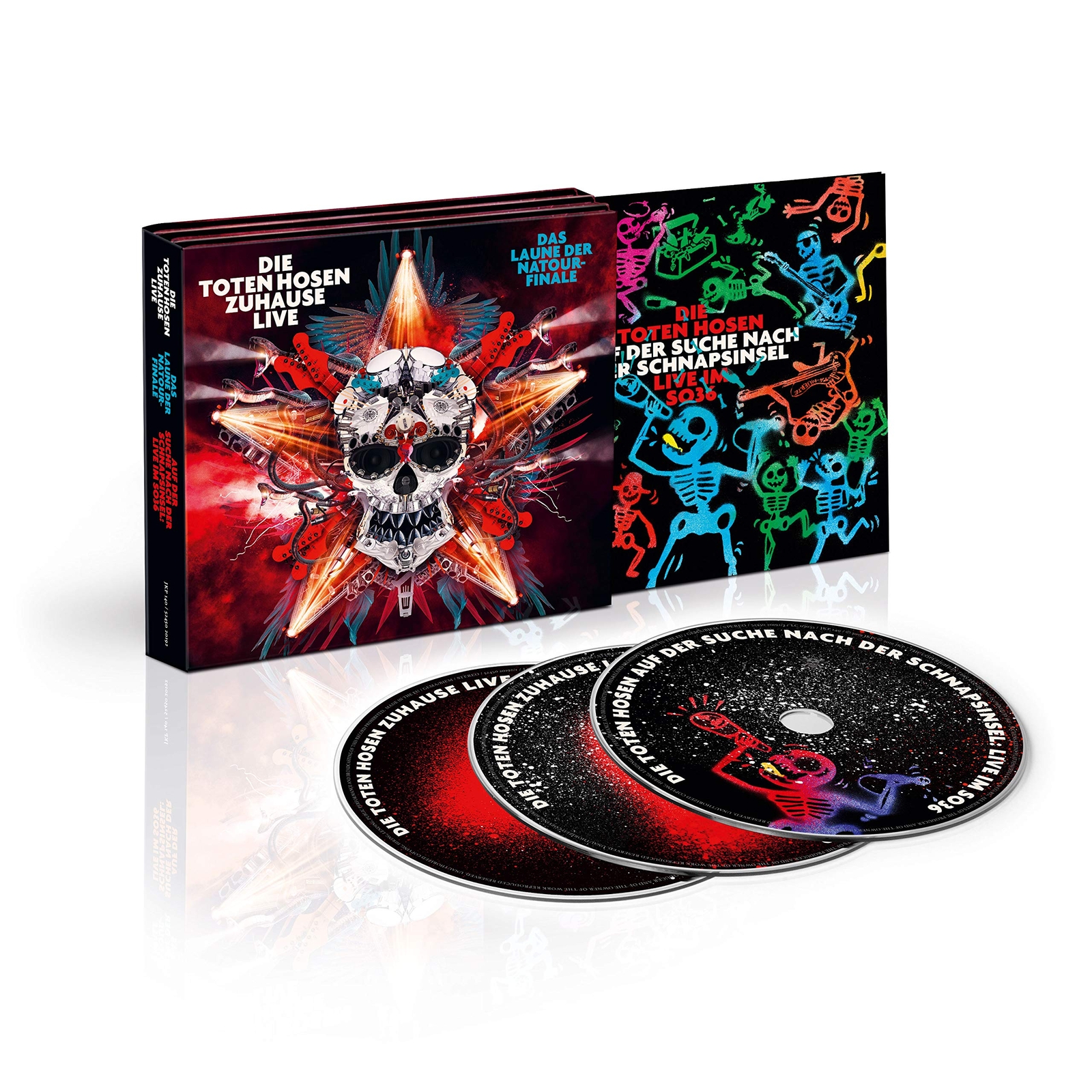 Die Toten Hosen „Zuhause Live: Das Laune der Natour-Finale" plus "Auf der S (CD)