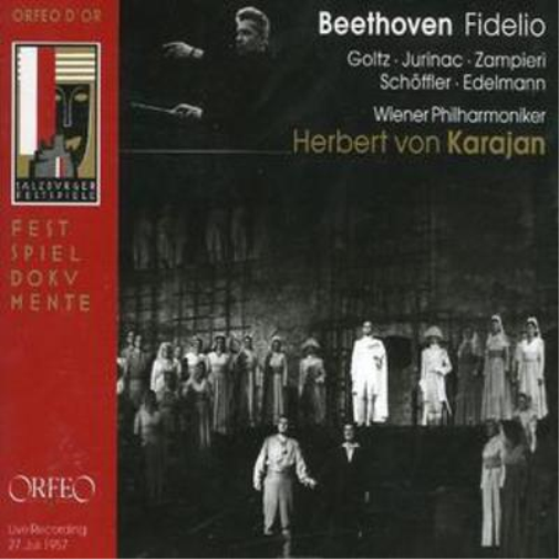 Ludwig van Beethoven Fidelio (Von Karajan, Vienna Po) (CD) Album