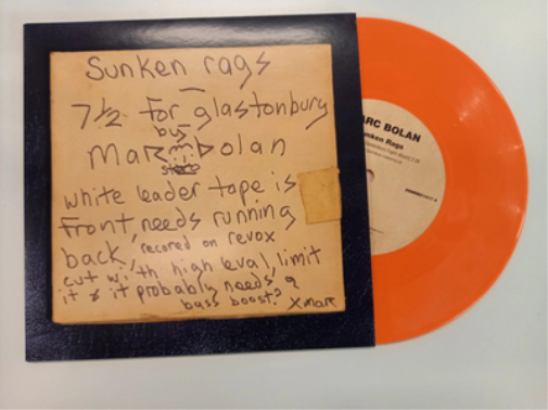 T.Rex Sunken Rags (Vinyl LP) 7" Single Coloured Vinyl