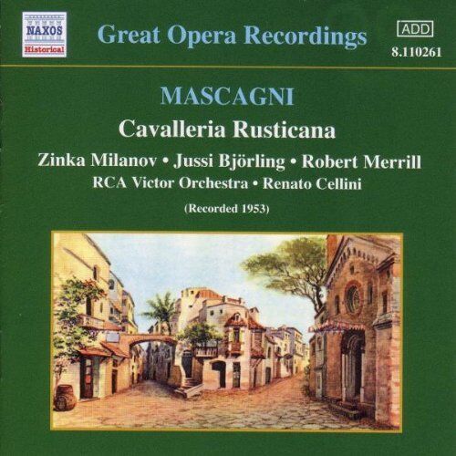Mascagni: Cavalleria Rusticana / Cellini, Milanov, Bjoerling, Merrill - CD