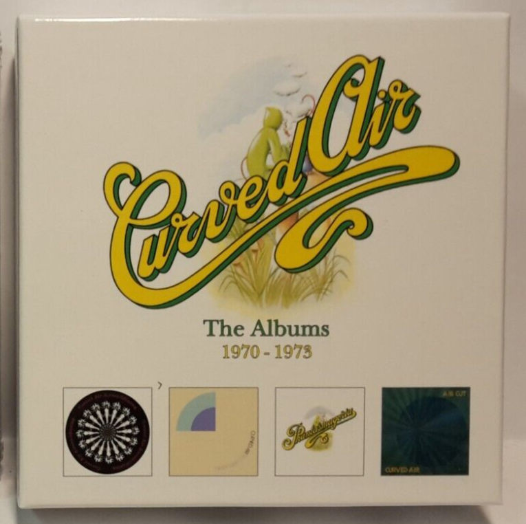 Curved Air ‎– The Albums 1970-1973 - Boxset 4 CD