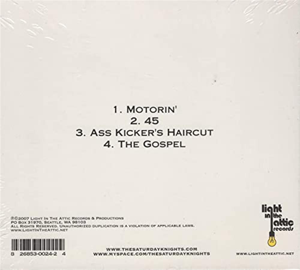 Saturday Knights Ep - Saturday Knights (Audio cd)