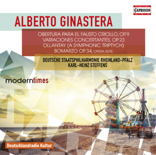 Alberto Ginaste Alberto Ginastera: Obertura Para El Fausto Criolla, Op. 9/. (CD)
