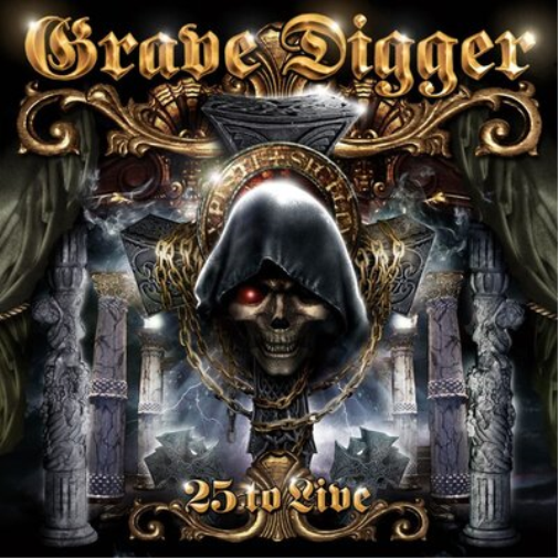 Grave Digger 25 to Live (CD) Album with DVD