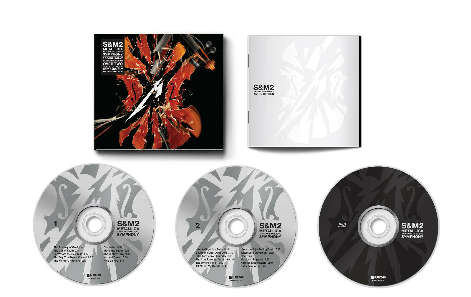 Metallica S&M2 Doppio Cd+Blu-Ray Nuovo & Sigillato