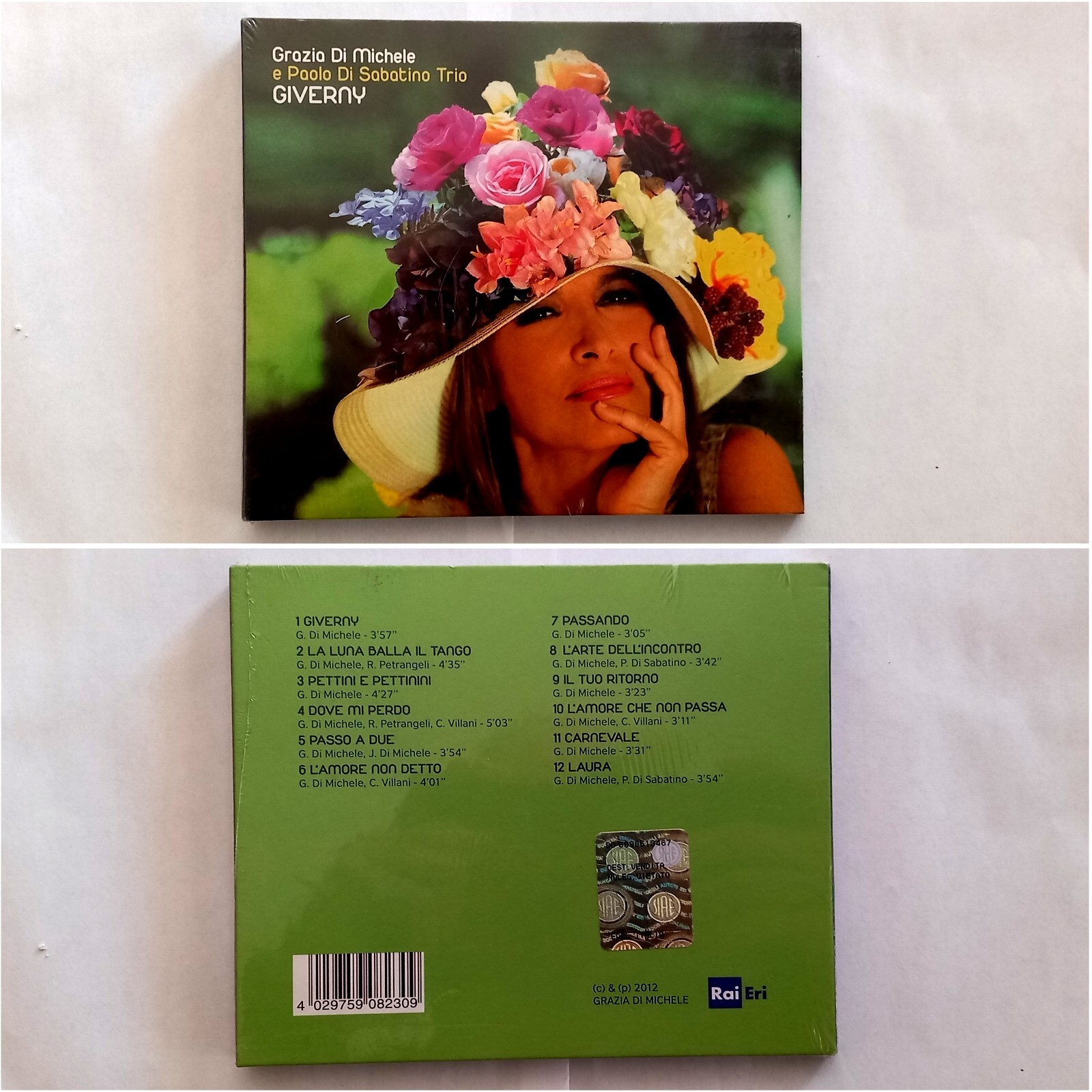GRAZIA DI MICHELE - GIVERNY - CD NUOVO SIGILLATO - FUORI CATALOGO