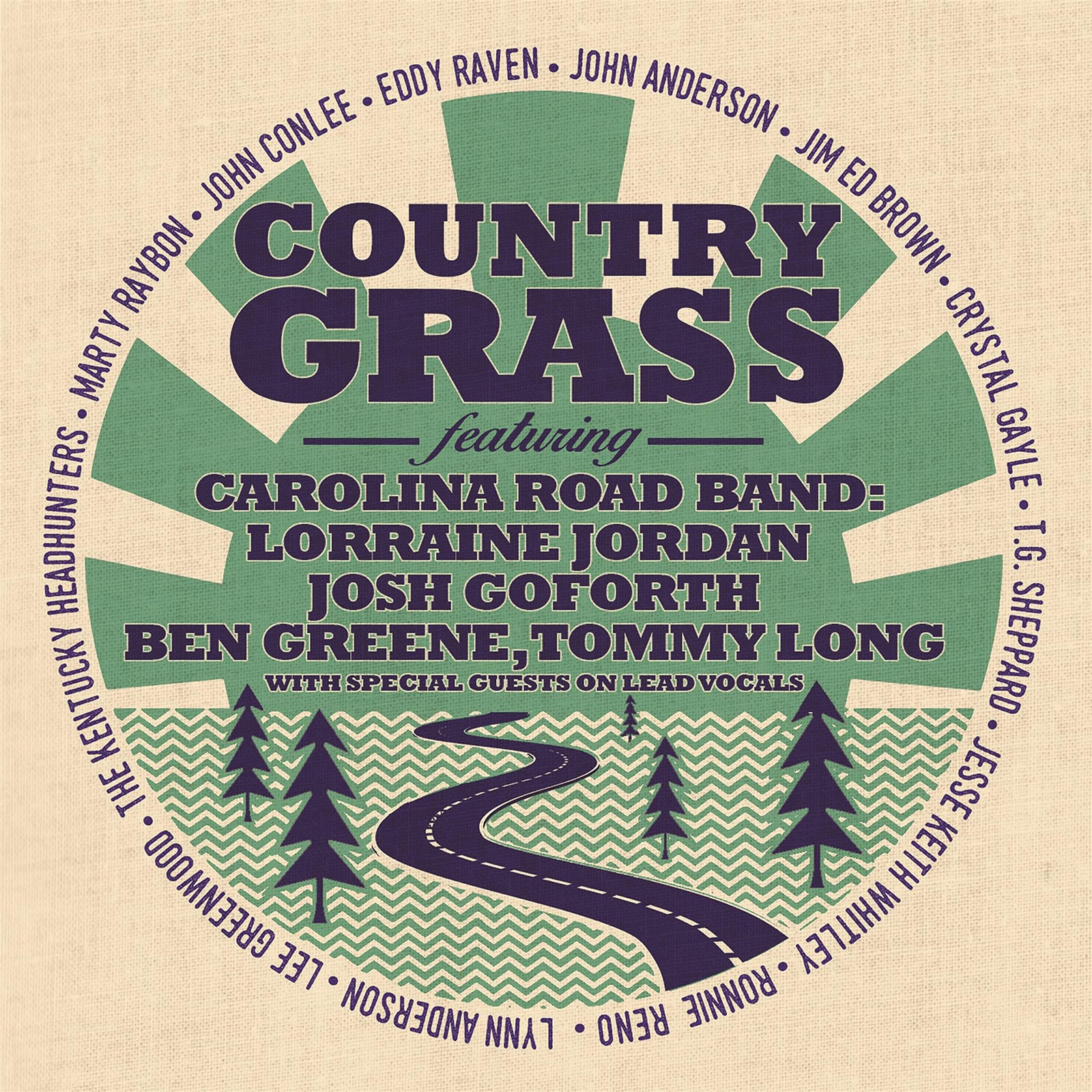 JORDAN,LORRAINE & CAROLINA ROAD Country Grass (CD)
