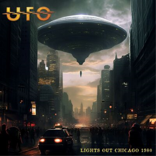 UFO Lights Out Chicago 1980 (Vinyl LP) 12" Album Coloured Vinyl