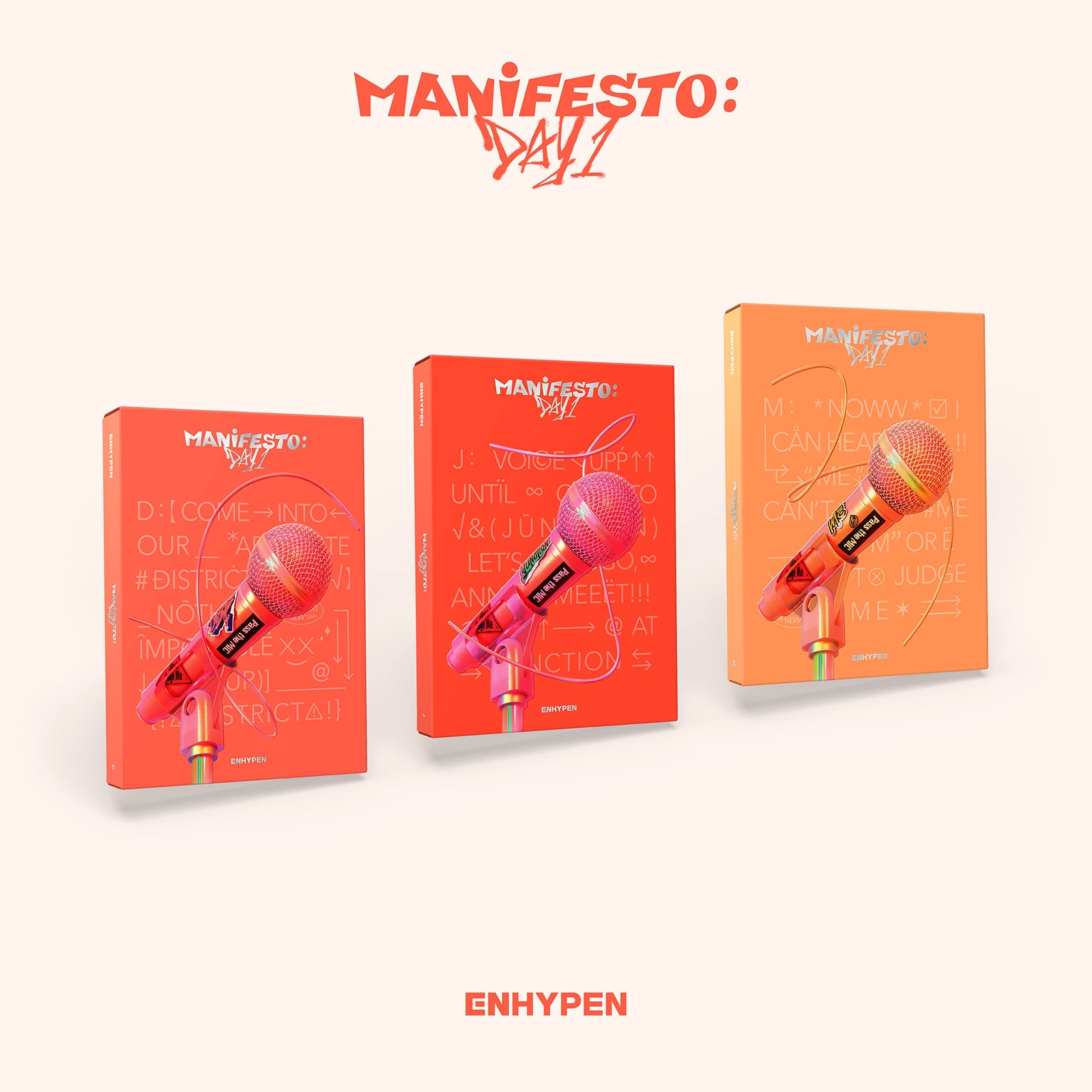 ENHYPEN MANIFESTO: DAY 1 CD NUOVO