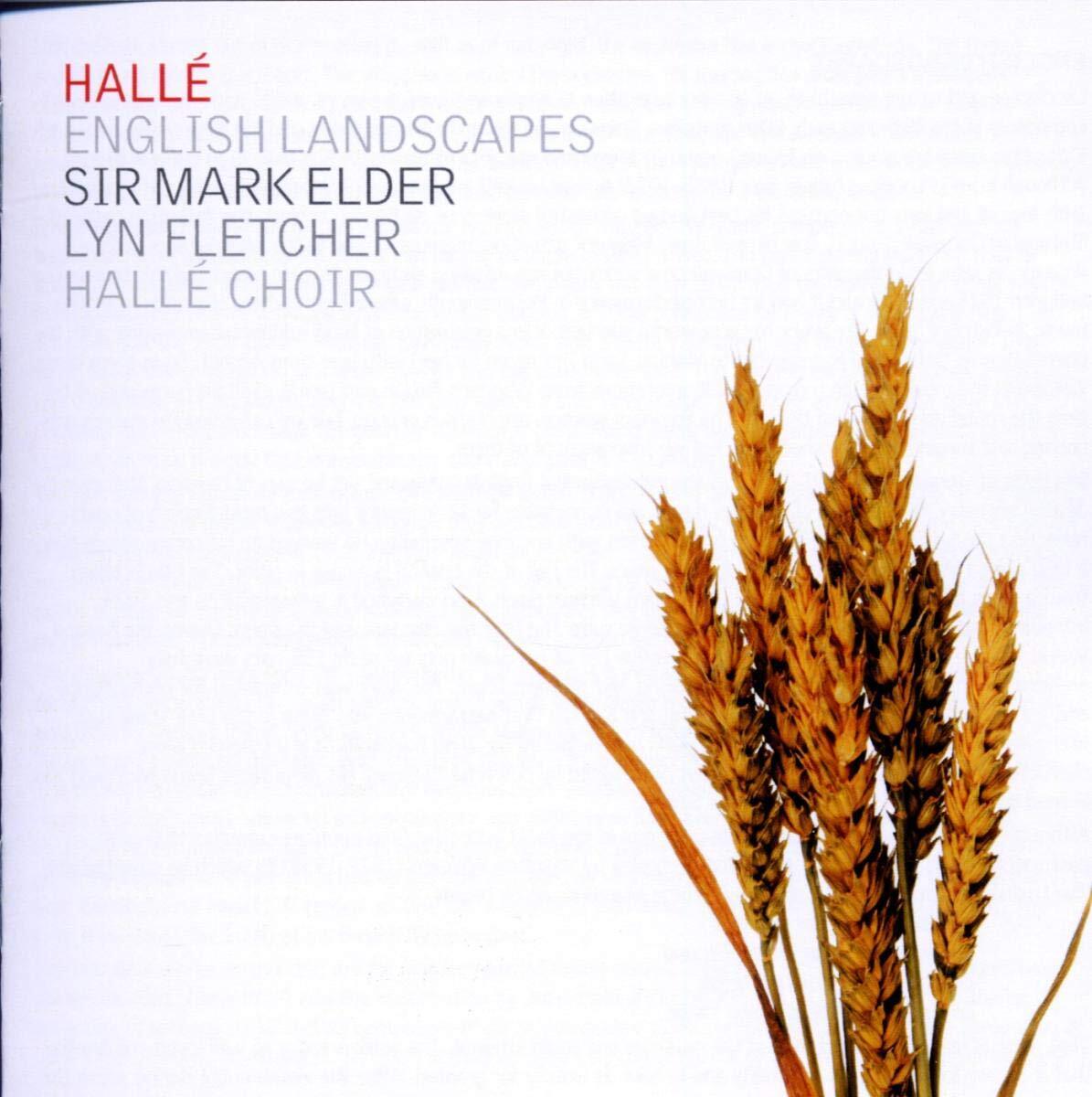 Fletcher/Halle/Elder English Landscapes (Elder, Fletcher, Halle) (CD) Album