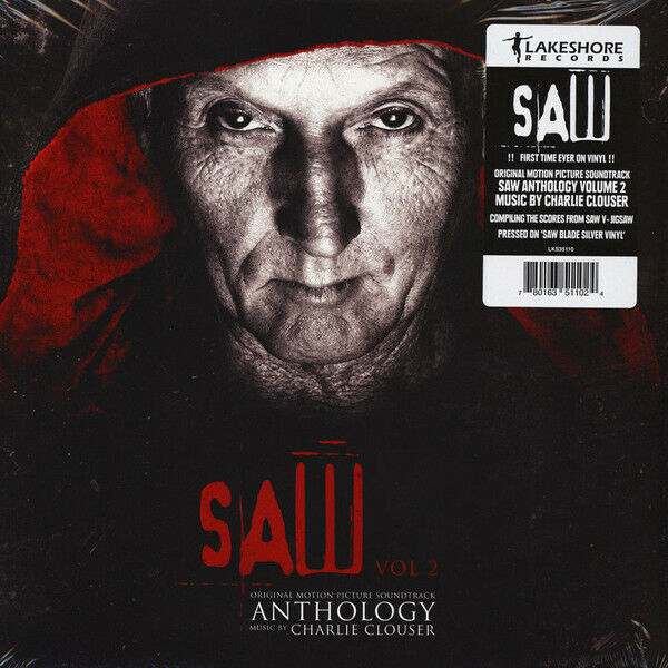 Charlie Clouser - Saw Anthology, Vol. 2 blade silver vinyl - sigillato