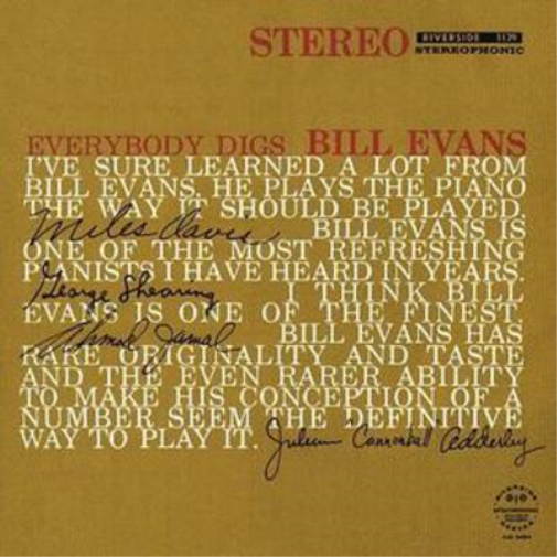 Bill Evans Everybody Digs Bill Evans (CD) Album