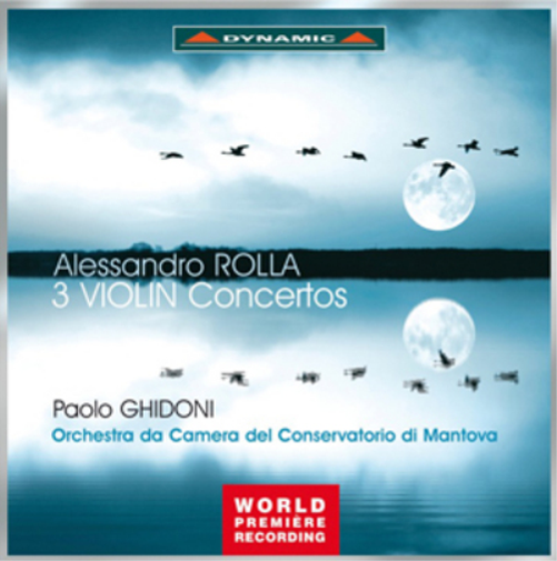 Alessandro Rolla Alessandro Rolla: 3 Violin Concertos (CD) Album