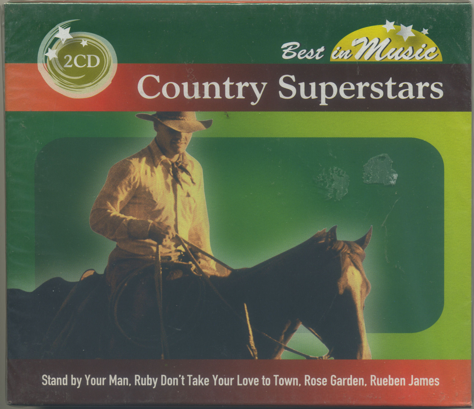 COUNTRY SUPERSTARS 2 dischi - CD NUOVO