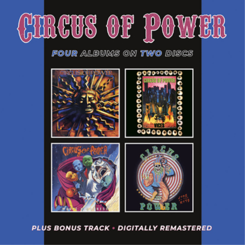 Circus of Power Circus of Power/Vices/Magic & Madness/Live at the Ritz (CD)