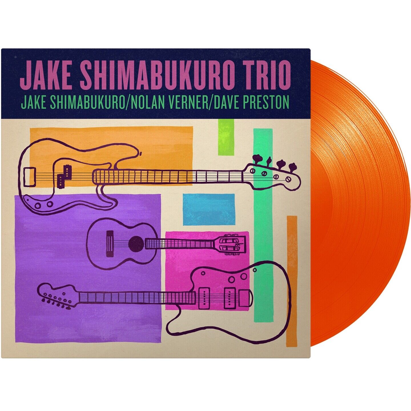 Shimabukuro Jake Trio Vinile lp Colorato (Vinyl Orange Limited Edt.) Nuovo