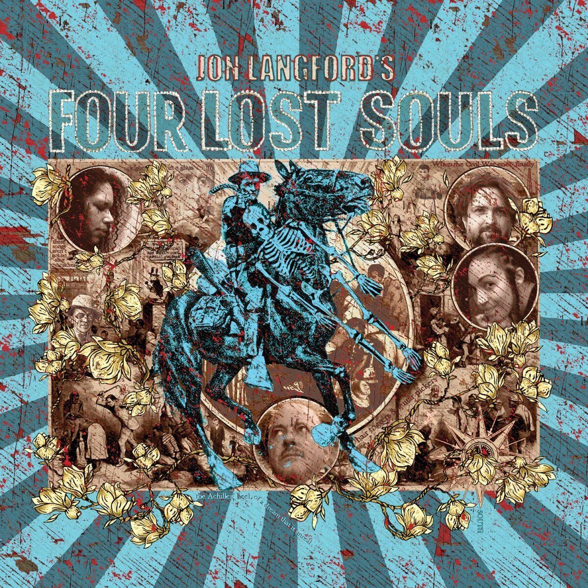 Jon Langford  's Four Lost Souls Four Lost Souls LP Vinyl BS255LP NEW
