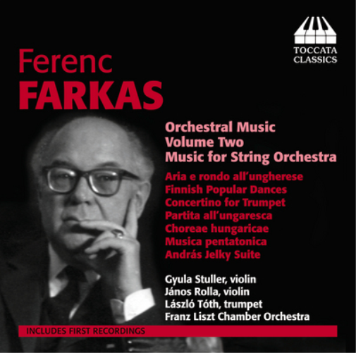Ferenc Farkas Ferenc Farkas: Orchestral Music - Volume 2 (CD) Album