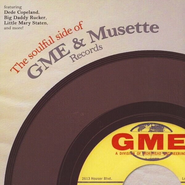 LP 33 The Soulful Side Of GME & Musette Records Germany 2017  Tramp Records ‎
