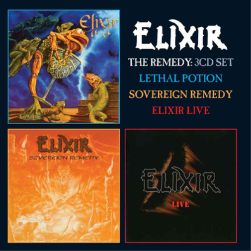 Elixir The Remedy: Lethal Potion/Sovereign Remedy/Elixir Live (CD) Album