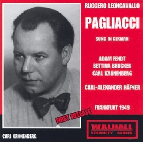 Adam Fendt I Pagliacci (CD) Album