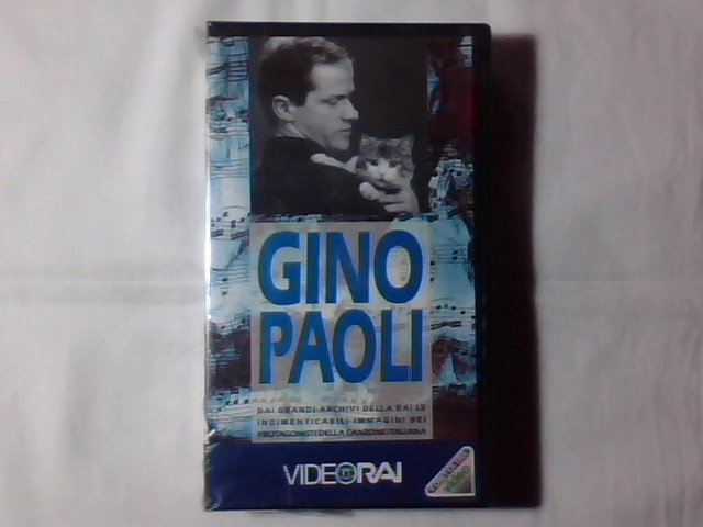 GINO PAOLI Omonimo Same S/t vhs VIDEORAI SIGILLATA MINA GIANNI MORANDI VANONI