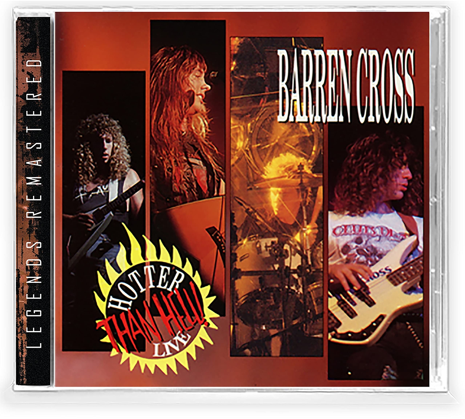 Barren Cross Hotter Than Hell (CD)