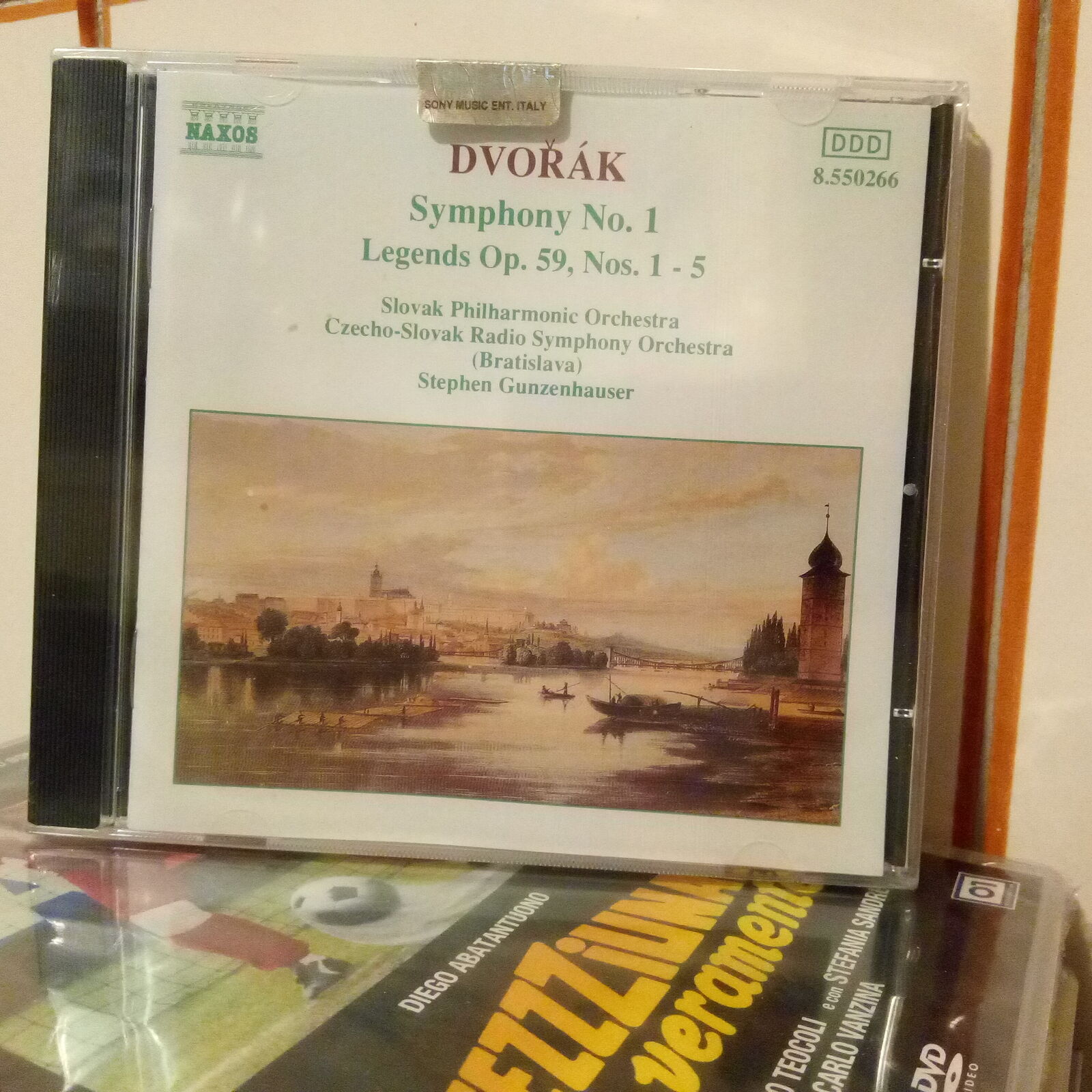 Dvorak Symphony 1 Legends 59 1 5 Naxos Gunzenhauser Cd Nuovo