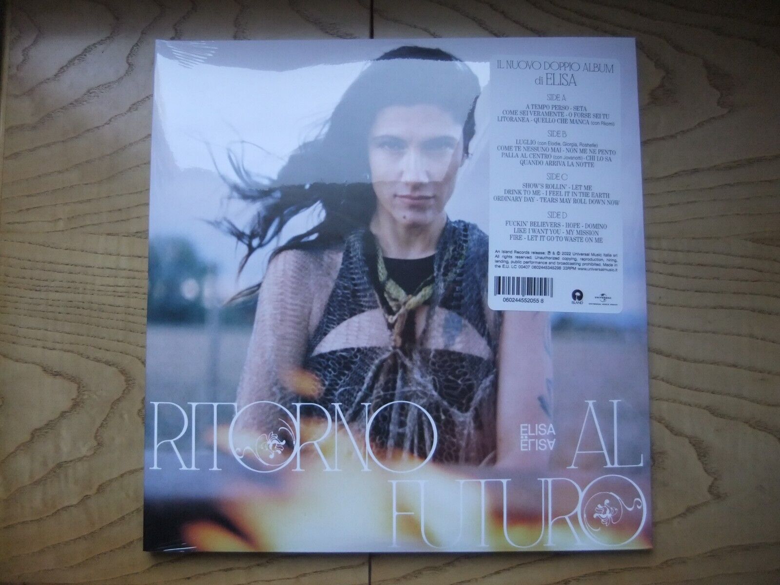 ELISA 2LP+ 2CD RITORNO AL FUTURO BACK TO THE FUTURE ANNO 2022 NUOVO SIGILLATO
