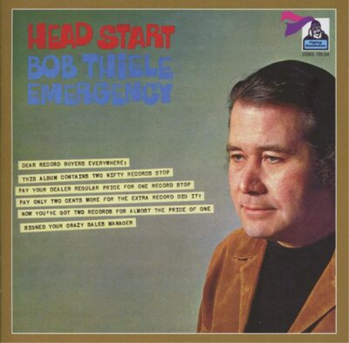 Bob Thiele Emergency Head Start (CD) Album
