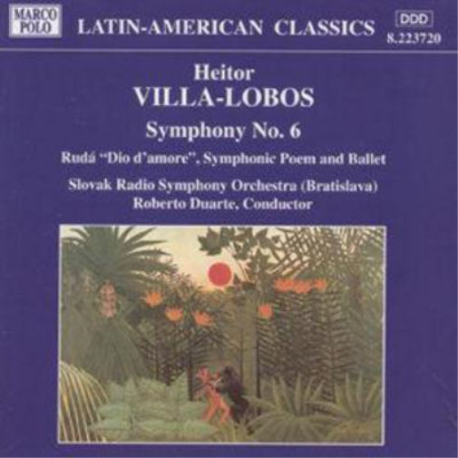 Heitor Villa-Lobos Villa-Lobos: Symphony No. 6  (CD)  Album