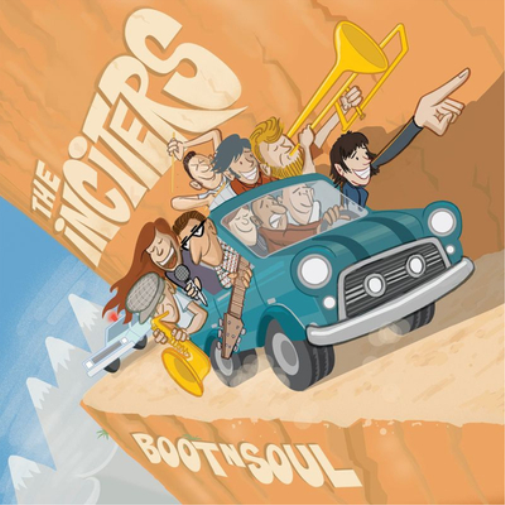 The Inciters Boot N Soul (Vinyl LP) 7" Single Coloured Vinyl