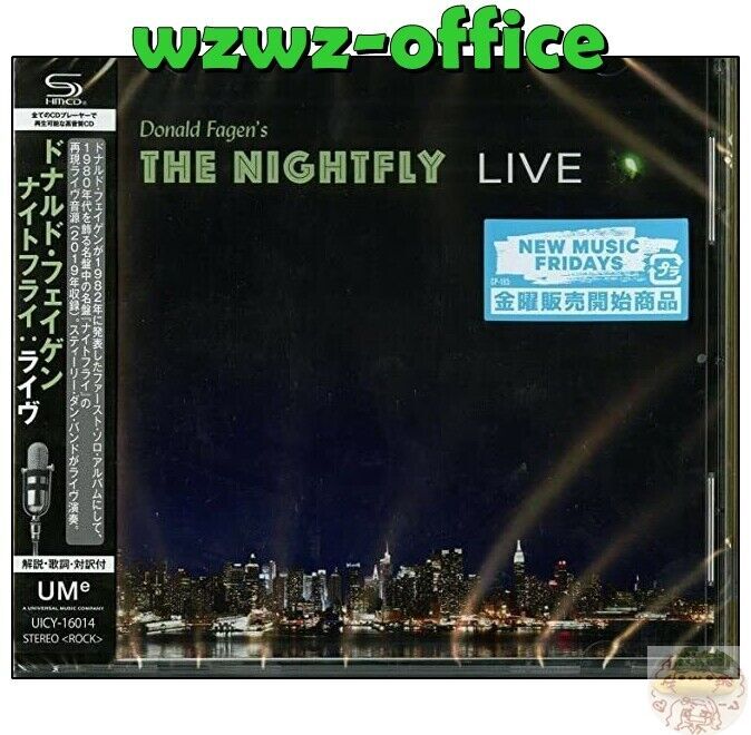 DONALD FAGEN The Nightfly Live Steely Dan GIAPPONE SHM CD