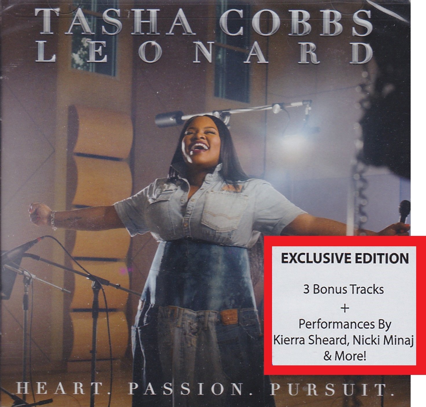 TASHA COBB LEONARD-HEART, PASSION, PURSUIT (CD)