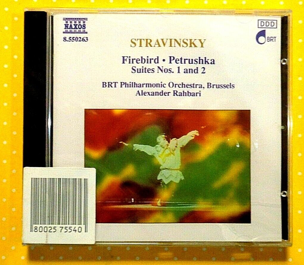STRAVINSKY  -  FIREBIRD - PETRUSHKA- SUITES N. 1 e 2  -  cd 1990 NUOVO SIGILLATO