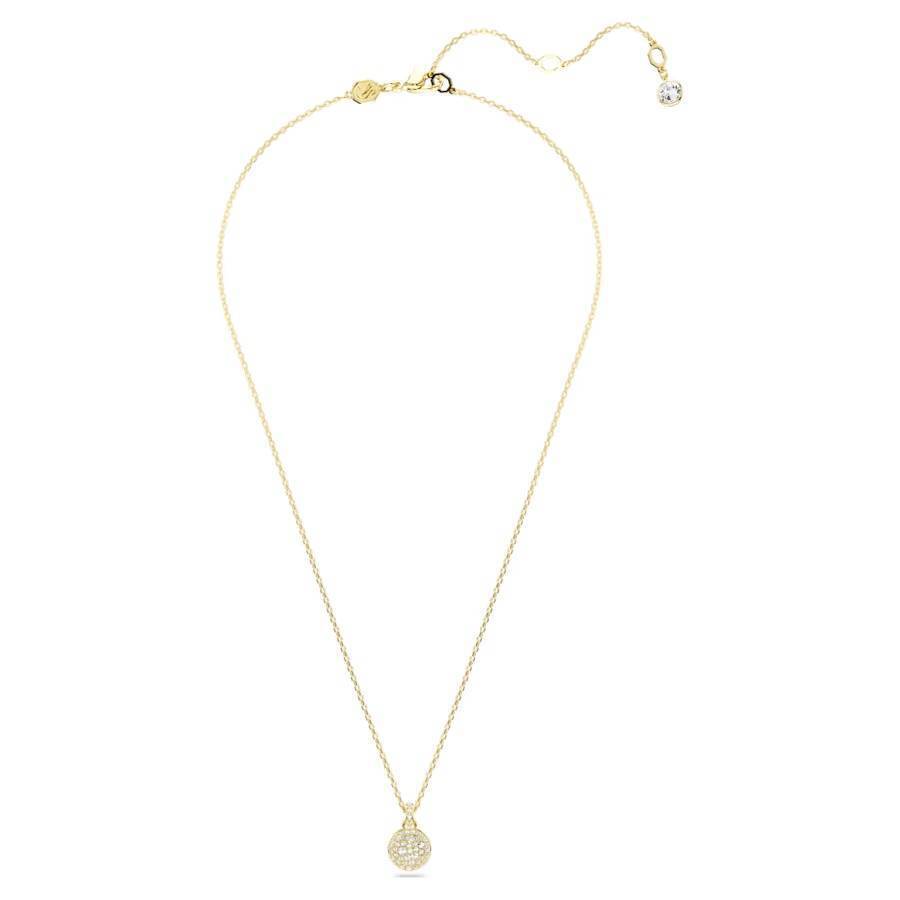 Collana Swarovski Meteora 5683443 necklace Cristalli Punto luce Pavè Oro Dorato